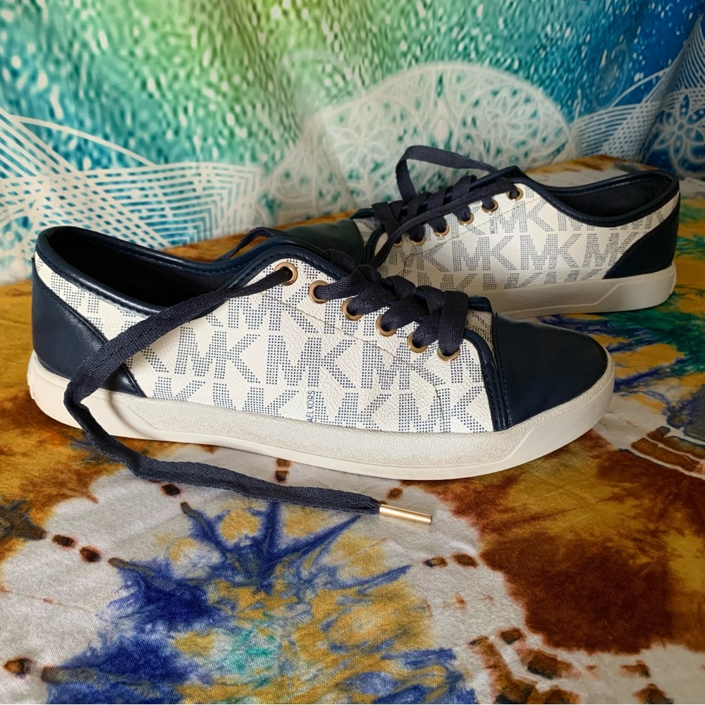 MICHAEL KORS logo lace-up sneakers - Picture 4 of 12